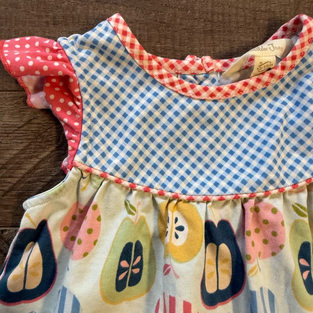 Matilda Jane Preschool Pretty Dress & Bloomers 12–18M Adventure Begins - Picture 3 of 6